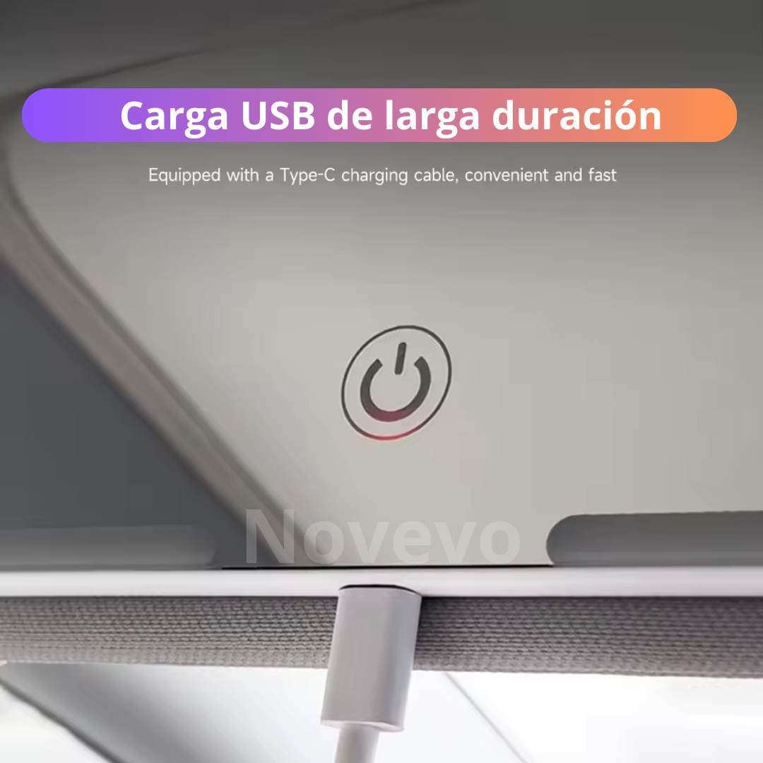 Espejo De Lujo LED Para Carro+ ENVIO GRATIS